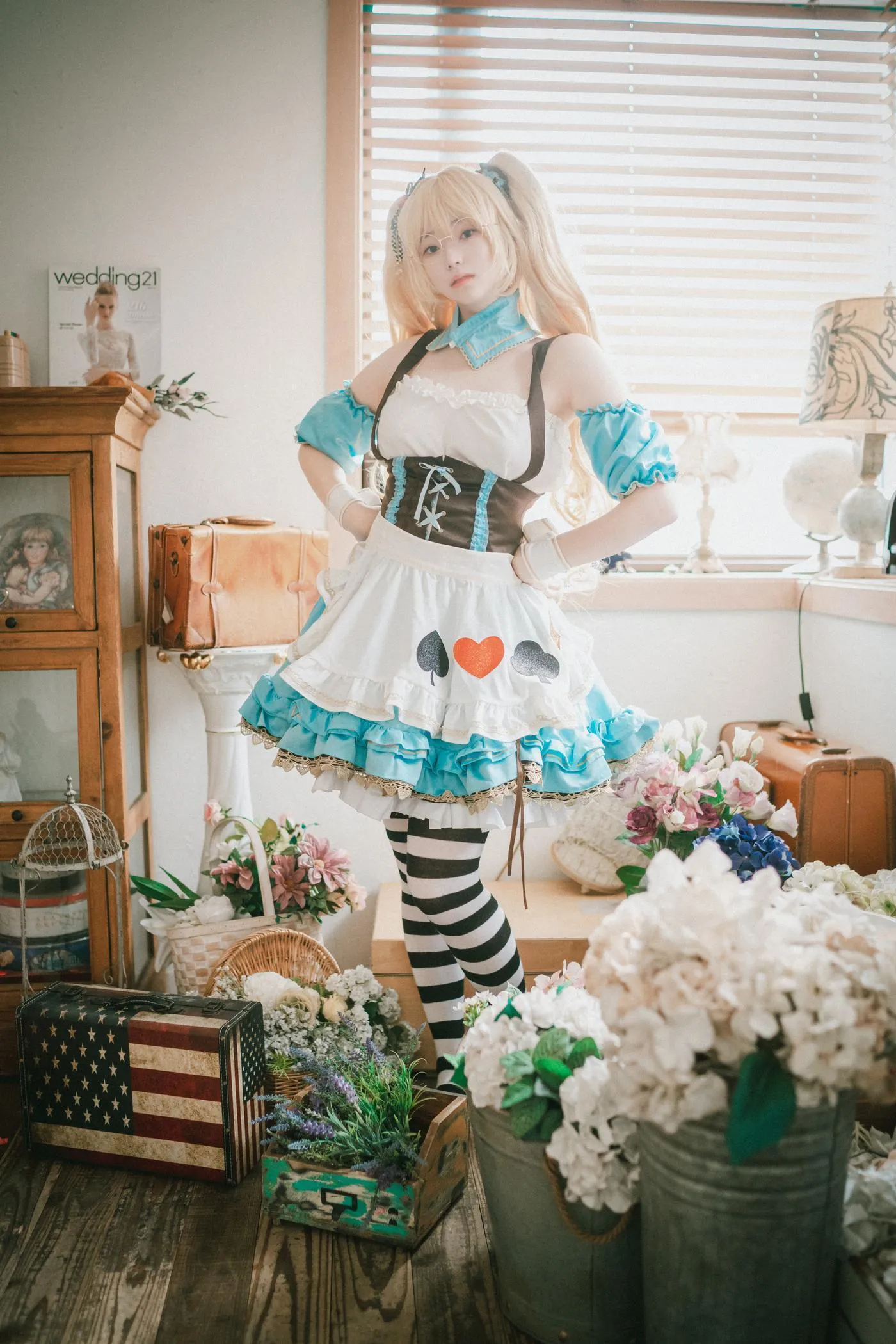 Bambi밤비 – NO.04 Alice in Glasses [49P]插图1